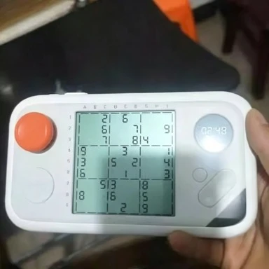 Handheld Sudoku Game Console, Logic Puzzle Trainer, Smart Educational Gift for Students