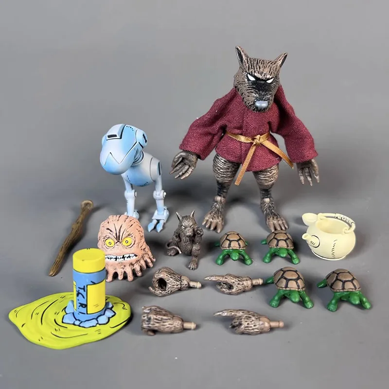 

Splinter Figure Teenage Mutant Ninja Turtle Sprite Action Figuras NECA 54309 The Last Ronin Figurine Anime PVC Model Original