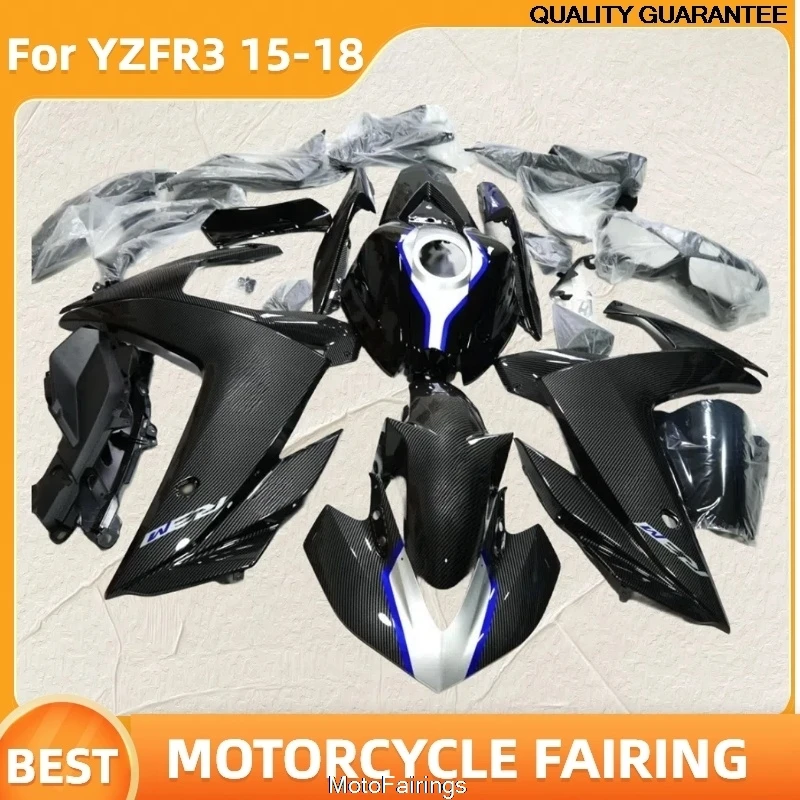 

Motorcycle Fairings forYAMAHA R3 2015 2016 2017 2018 YZF R3 15 16 17 18 Motorbike ABS Plastic Perfect Fit Aftermarket