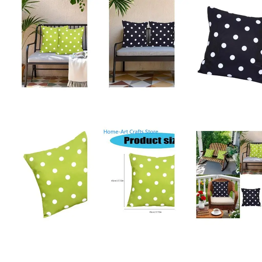 Y3NA Square 45x45cm Pillow Cover Soft Polyester Fabric Pillowcase Guard