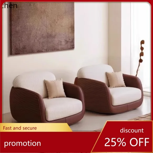 

CZ Beauty Salon Reception Curved Sofa Small Apartment Living Room Sofa Simple Clothing Store Rest Area