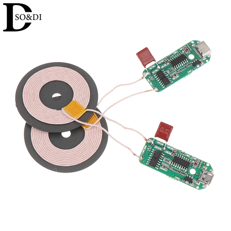 1 Stuks 10/15W Hoge Kwaliteit Standaard Qi Snel Opladen Draadloze Oplader Module Pcba Diy Zender Module Spoel Printplaat