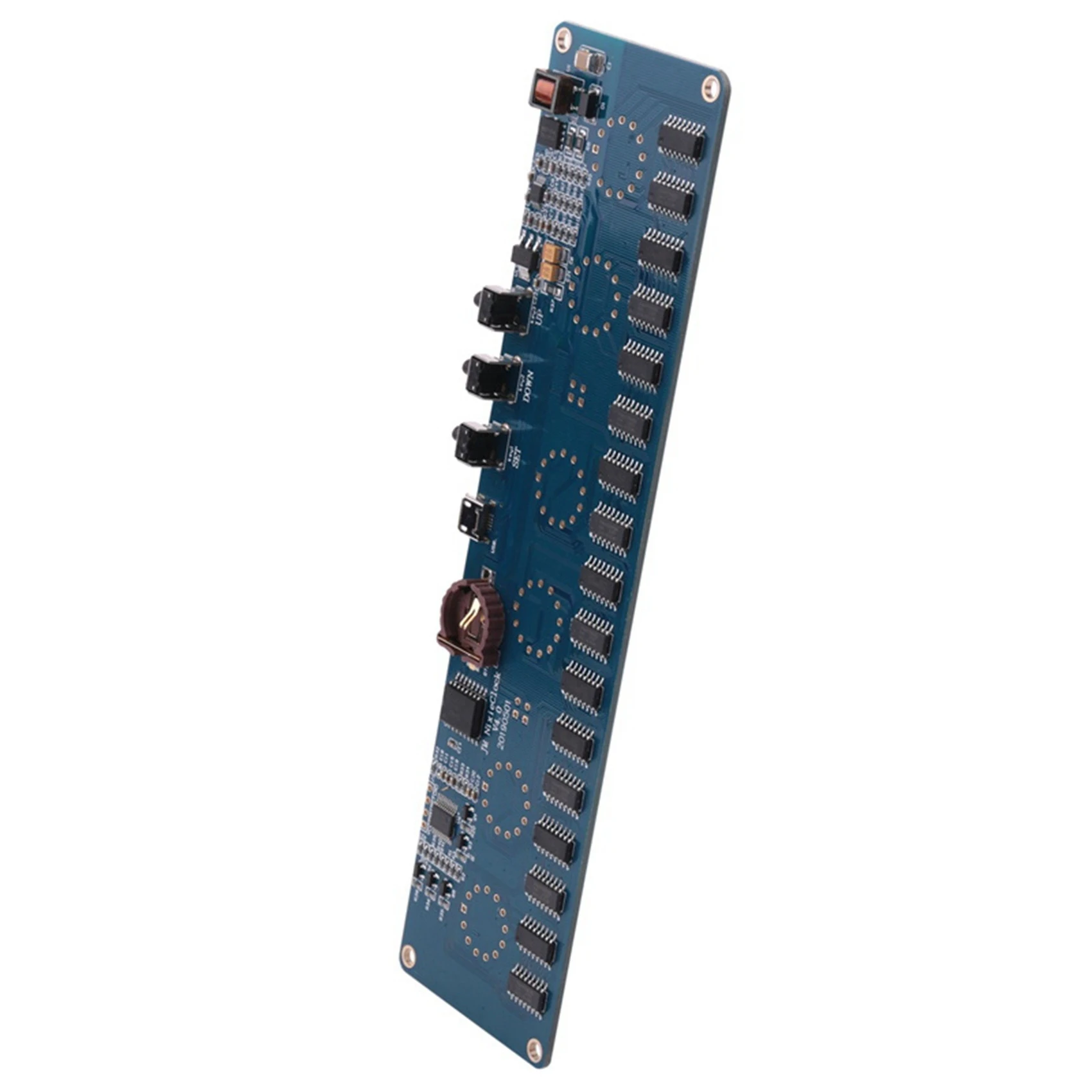 A9oP-DIY In14 In4 Nixie Buisklok Digitale LED Klok Gift Printplaat Kit, PCBA Geen Buizen