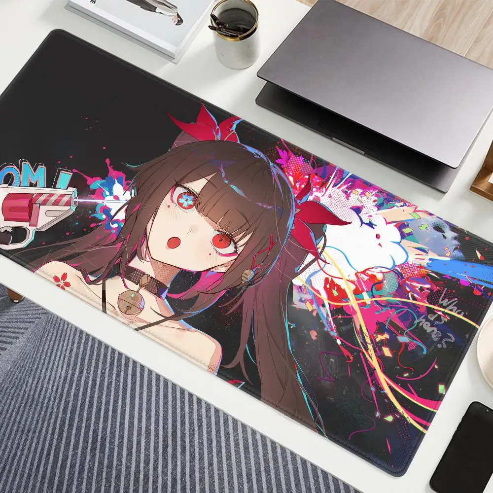 Sparkle Honkai Star Rail Rubber Mousepad Large Gaming Mouse Pad LockEdge Thickened Computer Keyboard Table HD Printing Desk Mat