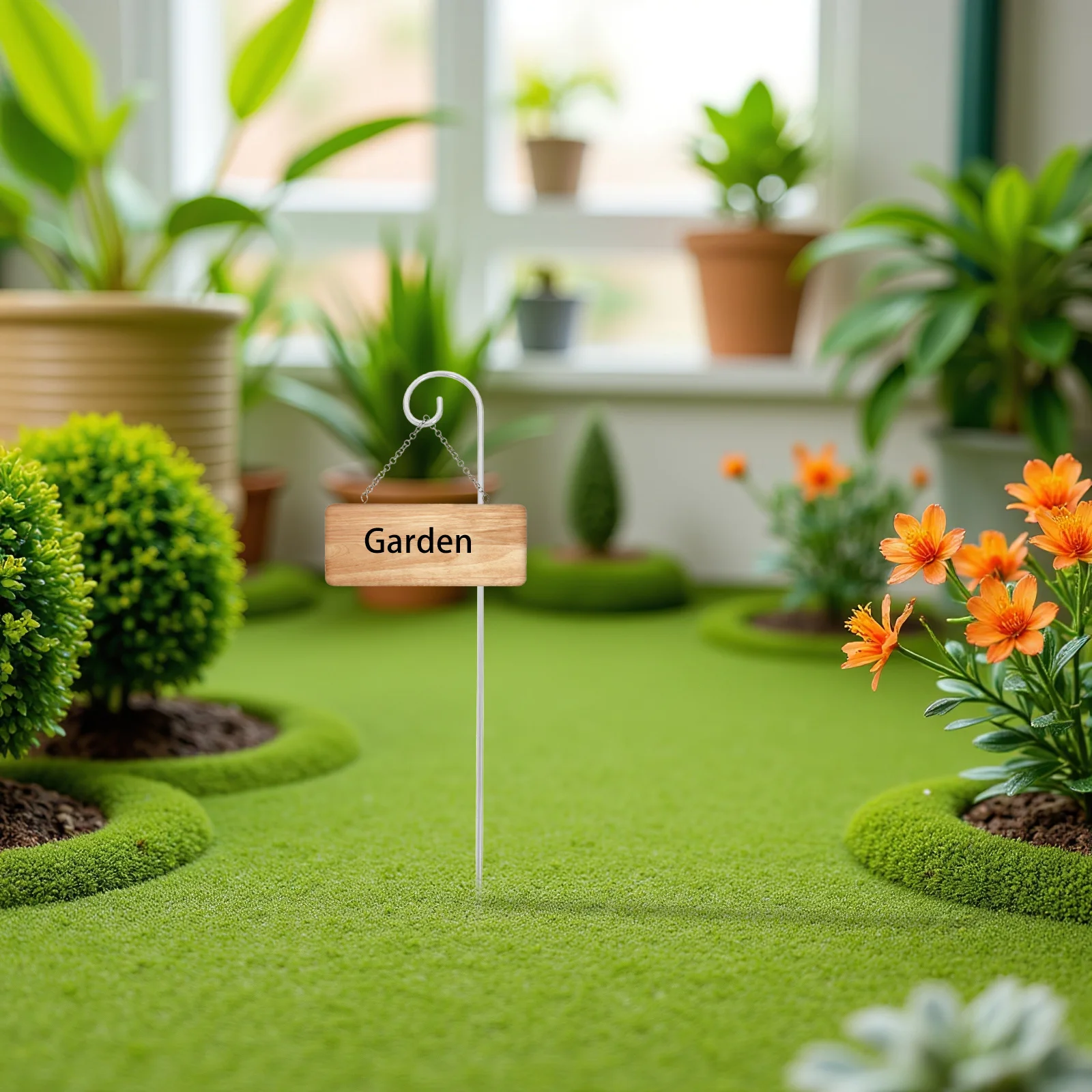 

20Pcs Shepherd Hooks Metal Plant Label Stakes for Outdoor Garden Hanging Plants Lanterns Durable Weather Resistant