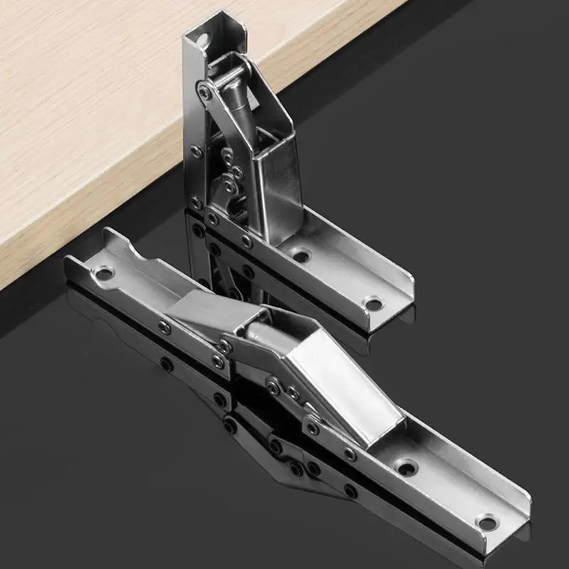 Folding Table Hinge Safe Heavy Duty 90 Degree Locking Hinges Lock Extension Support Bracket Foldable Lock Hinges Table Support