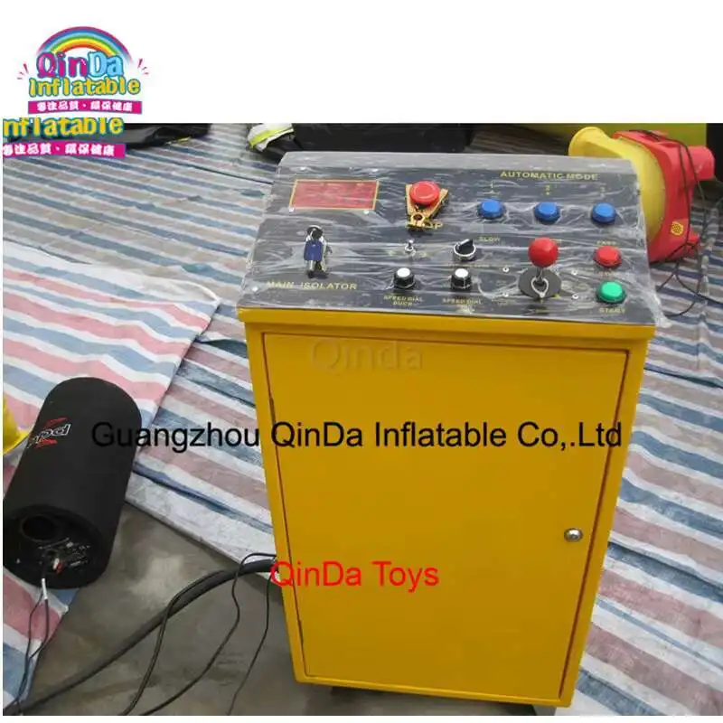 Barredora inflable, máquina de limpieza, barredora, eliminador de curso de juego, a la venta