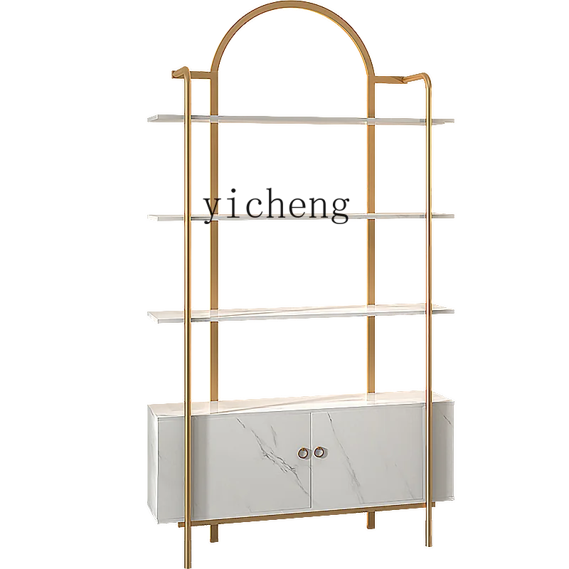 

ZK Beauty Salon Cosmetics Display Cabinet Nail Salon Skin Care Product Display Rack Floor Storage Rack