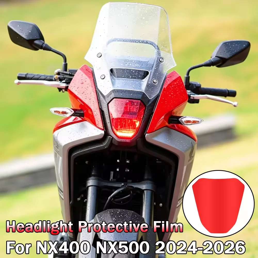 For Honda NX 400/500 2024-2026 Taillight Film Dashboard Screen Scratch Protection Film NX500 NX400 Headlight TPU Protective Kit