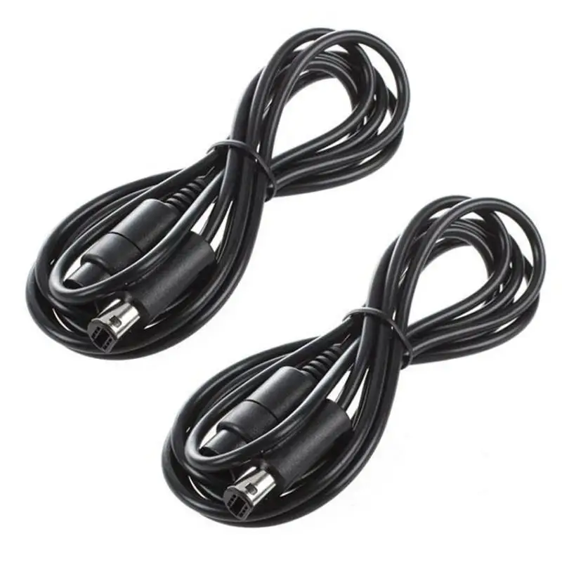GC Handle Controller Extension Cable 2m Long Anti-interference Stable Transmission PVC Shell for Friends Gaming Party