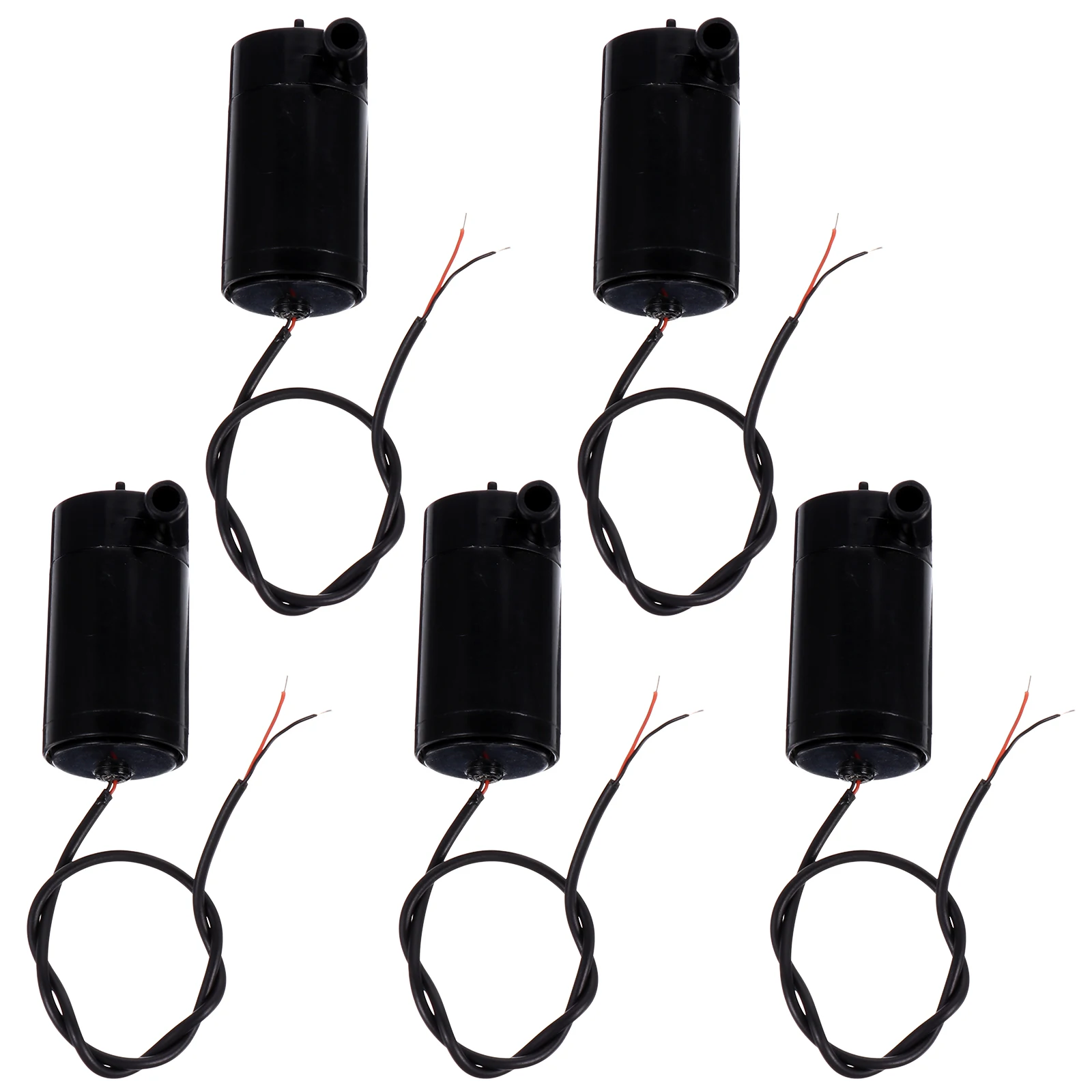 

5 pcs Mini Submersible 3W Black Horizontal Aquarium Fish Tank Pond Solar System Garden Sprinkler Mini Water Water Pump Low