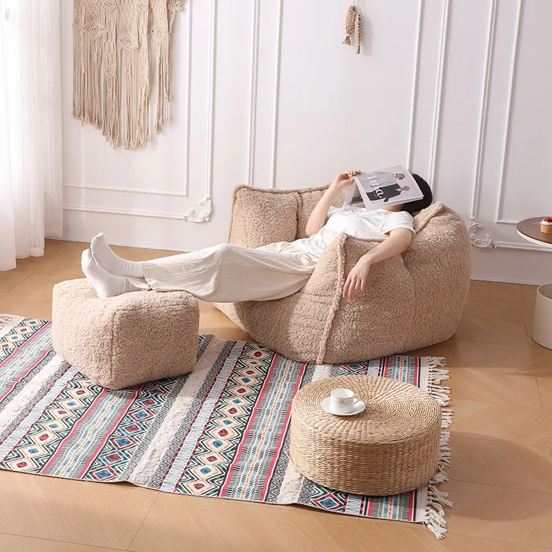 

Lazy sofa nest sofa tatami balcony bedroom living room single leisure reading recliner