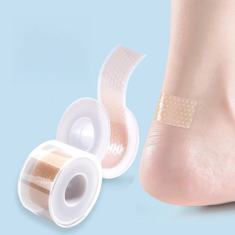 1/2/4/6/8pcs Foot Heel Patch Relieving Heel Pain Relief Patch Free-Form Trimming Anti-Friction Foot Heel Patch Heel Pain Patches
