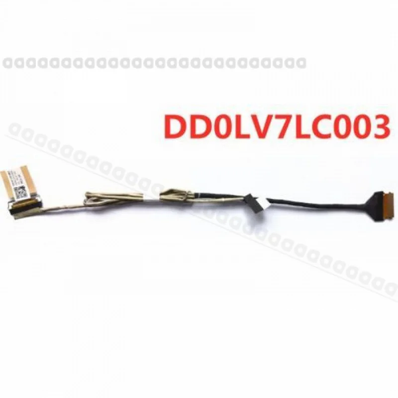Cabo flexível de vídeo com tela LED AS + LCD para Lenovo V310-15 V310-15ISK V310-IKB DD0LV7LC003 Peça de reposição para laptop