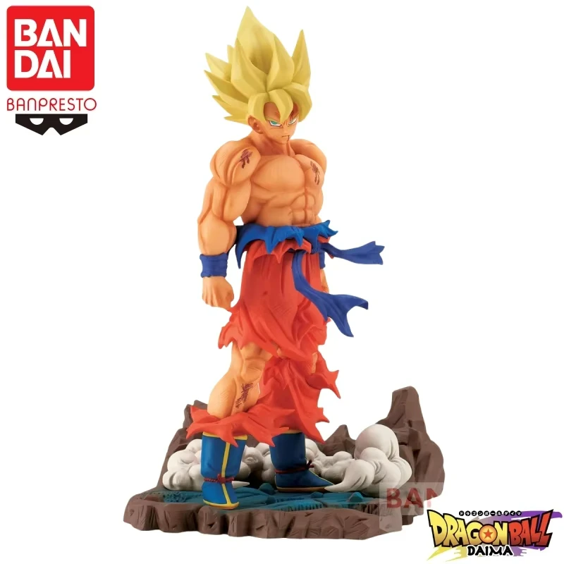 Auf Lager Original Bandai Banpresto Dragon Ball Son Goku Modell Spielzeug Action Figur Garage Statue Sammeln Ornamente