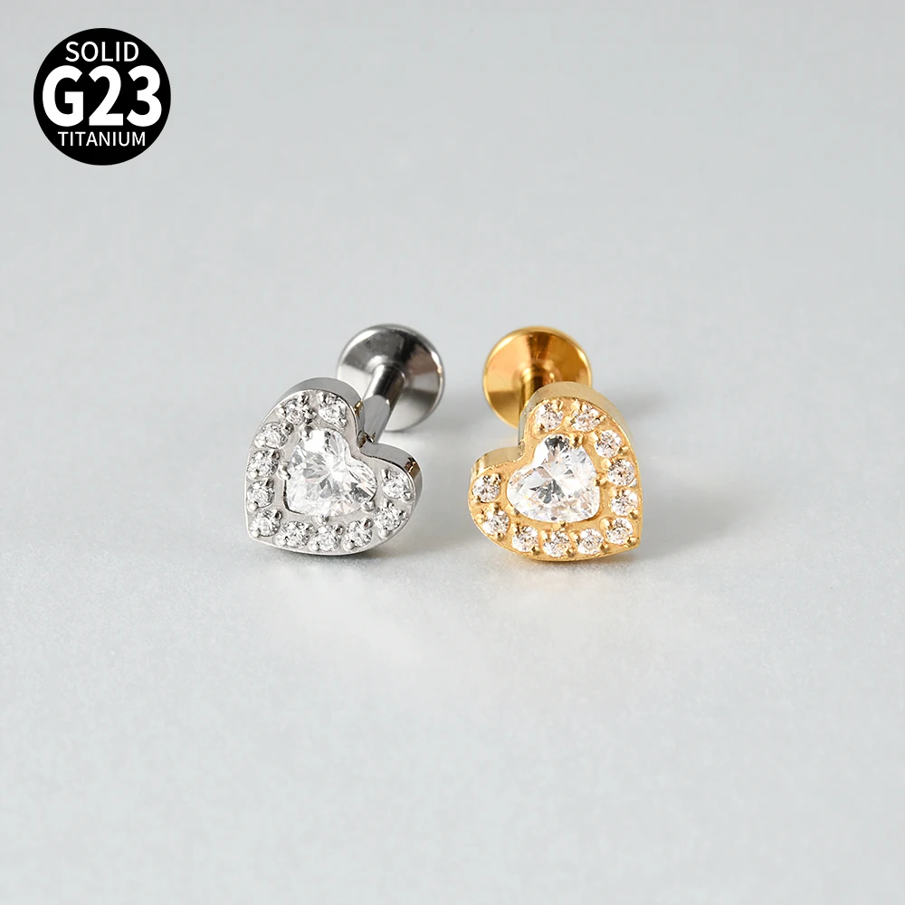 مجوهرات ثقب الأذن من التيتانيو - مراجعة Body Jewelry Internally Threaded وسعره