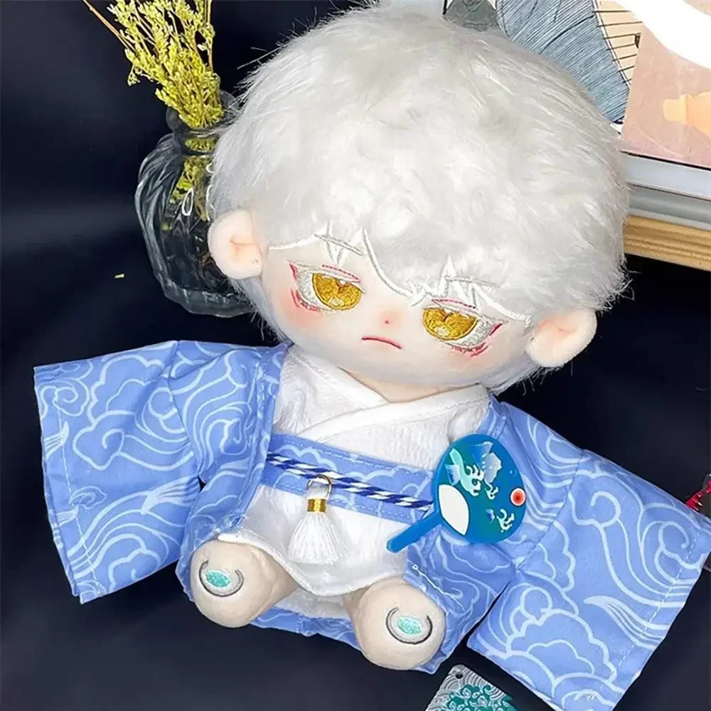 Fashion Kawaii 20CM Doll Clothes Fashion Cool Ancient Style Set Doll Clothes Robe Doll Outfit Kids Birthday Gift