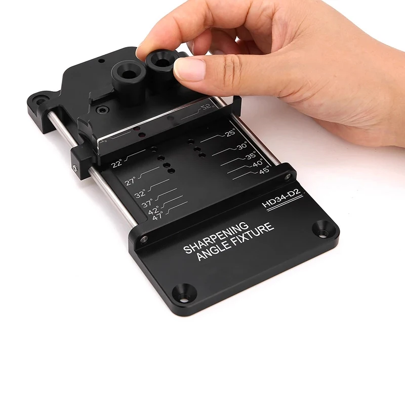 Woodworking Angle Sharpener Three-piece Set Manual Chisel Angle Sharpener Carpenter Planer Positioner HD-34