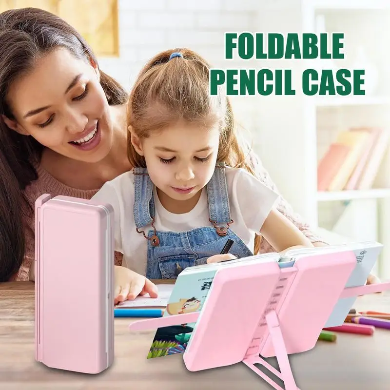 Desktop Phone Holder Stand Adjustable Desk Book Holder Foldable Mobile Phone Grip Holder Phone Support For Cookbook Textbook