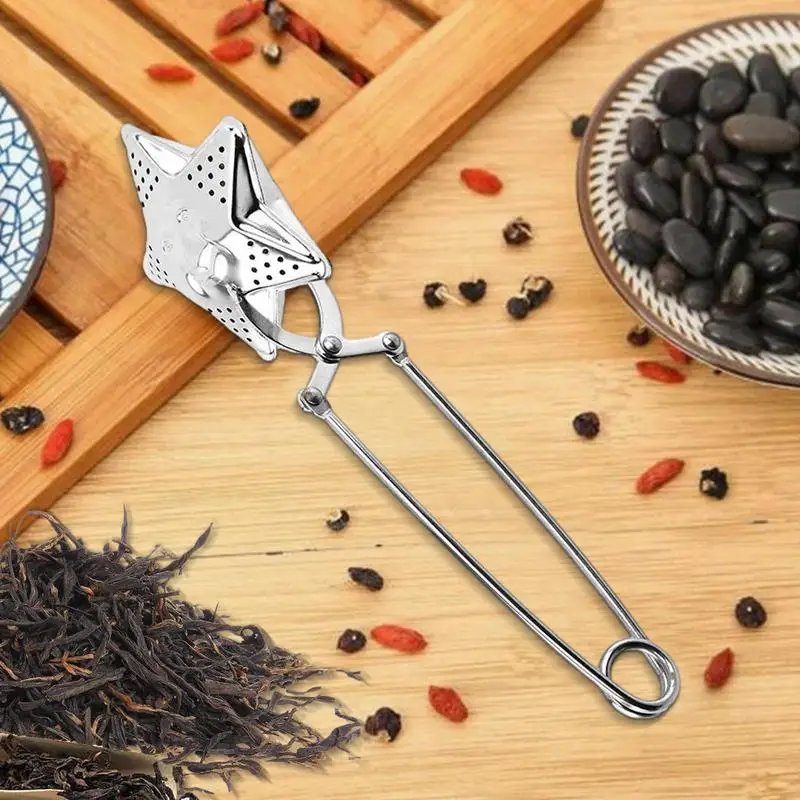 Loose Leaf Mesh Tea Infuser, Tea Strainer, Filter Maker, Difusor para Erva, Spice, Brewing Items, Service Teaware, Kitchen Tool