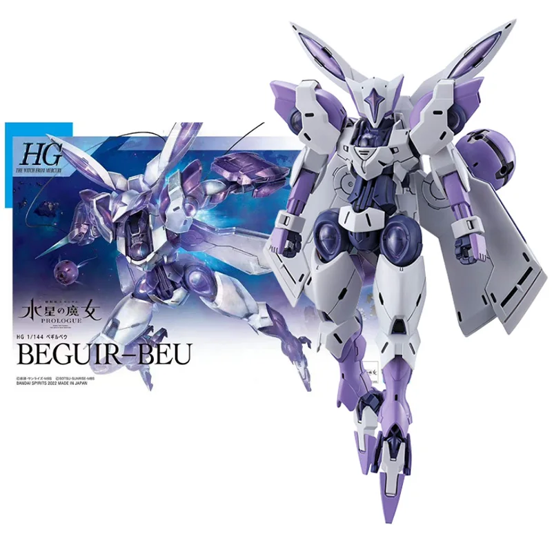 

Genuine Bandai HG Gundam 1:144 BEGUIR-BEU The Day Before Day Tan Inquisitor of Heresy Assemble The Model Action Figure Toys For