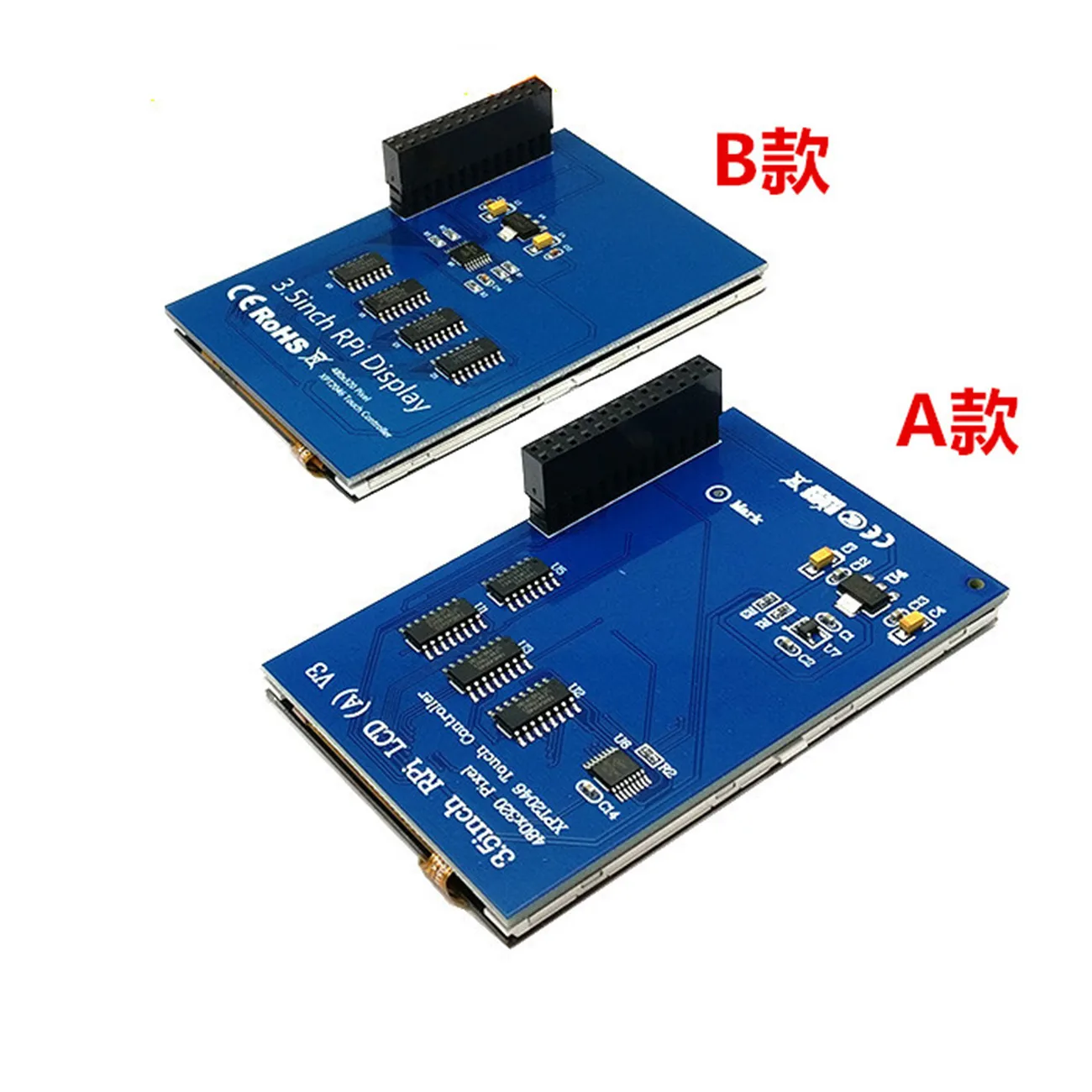 Display LCD TFT da 3.5 pollici Monitor Touch Screen per Raspberry Pi 3 2 modello B Raspberry Pi 1 modello B 480x320 pixel RGB