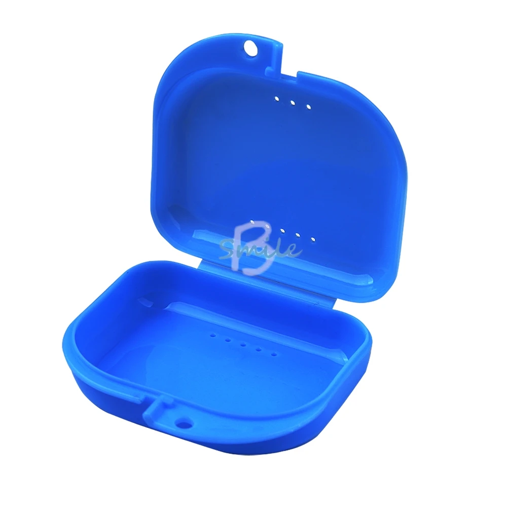 4Pcs Dental Retainer Orthodontic Mouth Guard Denture Storage Case Box Plastic Oral Hygiene Supplies Organizer Accessories