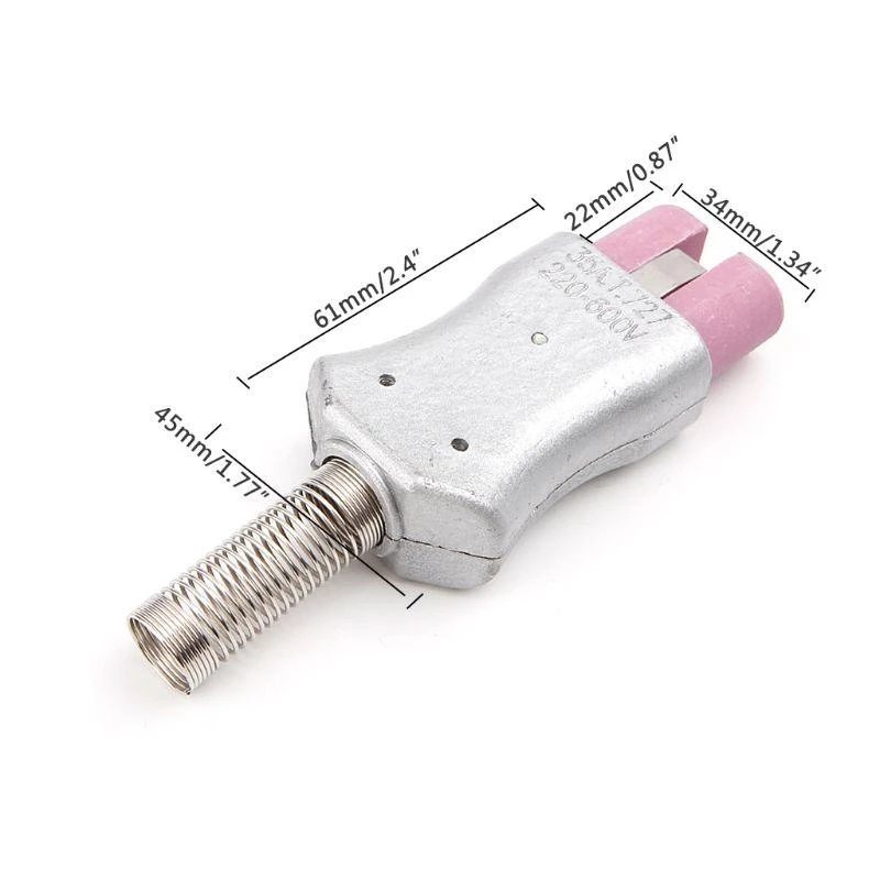 E65E Industrial Socket Plug For Aluminum Alloy Electric Heater Ceramic Heating Ring H