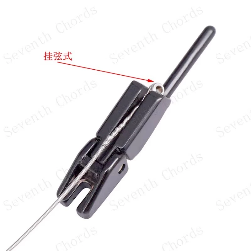 6Pcs Tragbare Gitarre Tremolo Brücke Gesperrt String Sattel FÜR Elektrische Gitarre Musical Instrument Zubehör Teile – Detail 20