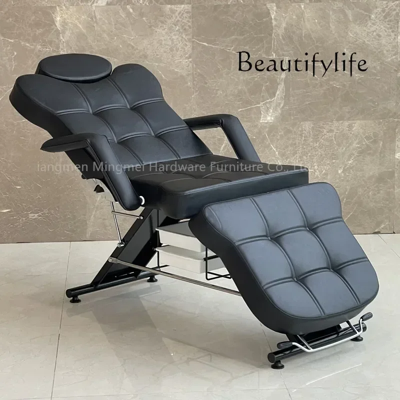 Tattoo Embroidery Facial Bed Multifunctional Adjustable Tattoo Chair Eyelash Manicure Massage Bed