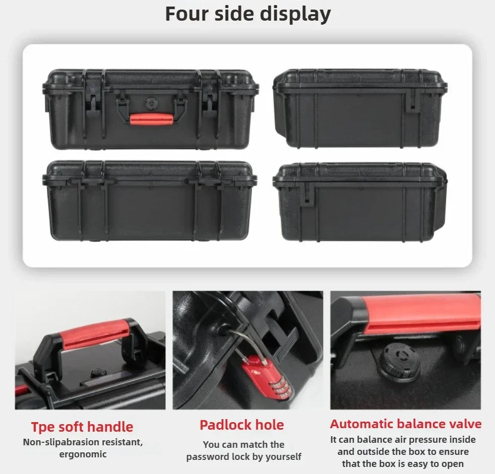 Impact Carry on ABS Waterproof Custom Case Suitcase Plastic Hard Tool Box