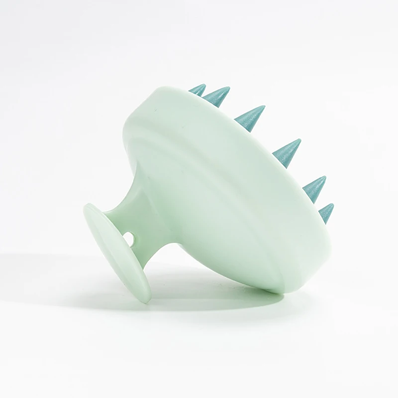 Portable Silicone Scalp Massage Shampoo Comb Shower Bath Body Cleaning Brush Salon Household Hair Washing Tool