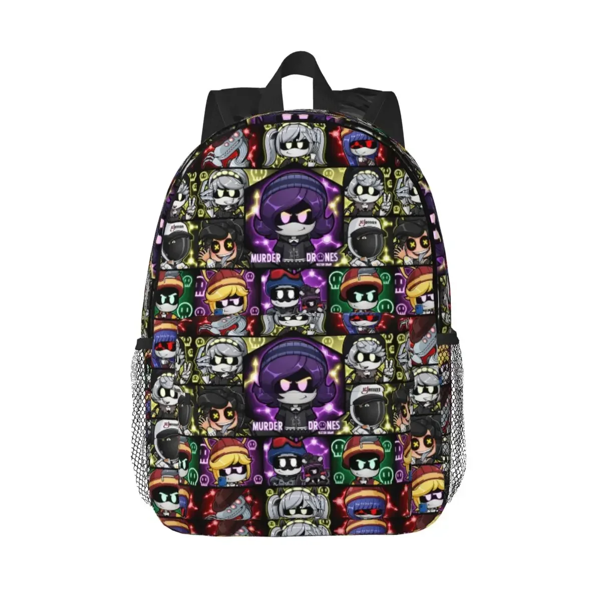 Рюкзак Murder Drones Fanart Chibis, Лидер продаж, рюкзак большой емкости для мальчиков и девочек, сумка для книг, сумки на плечо для мужчин и женщин, школьная сумка Рюкзак Murder Drones Fanart Chibis, Лидер продаж, рюкзак большой емкости для мальчиков и девочек, сумка для книг, сумки на плечо для мужчин и женщин, школьная сумка