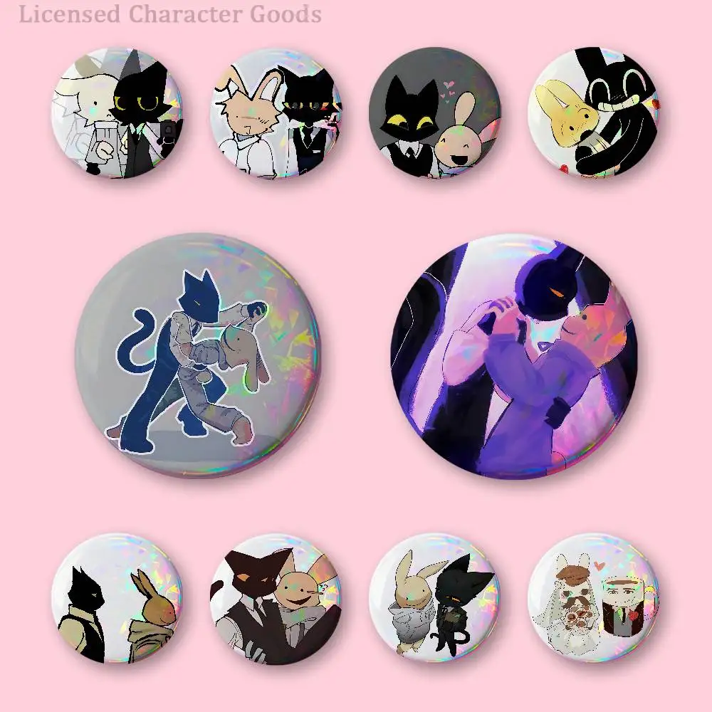SecretIntern A-Animal H-Hospital I-Intern S-Secret A-Agent Badges 75mm 44mm 25mm 32mm 58mm Backpack Accessories Collect Gifts
