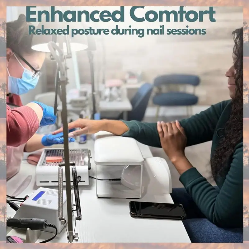 

2025 Trend Nail Arm Rest,Detachable Arm Rest For Nails Tech, Non-Slip Hand Rest For Nails Tech, Nail Arm Rest For Nail Tech
