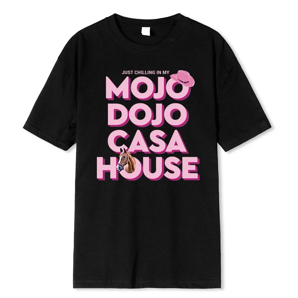 Ryan Gosling Mojo Dojo Casa House T-Shirt Men Women 100% Cotton Plus Size O-Neck Streetwear Harajuku Daily Casual Unisex Tees