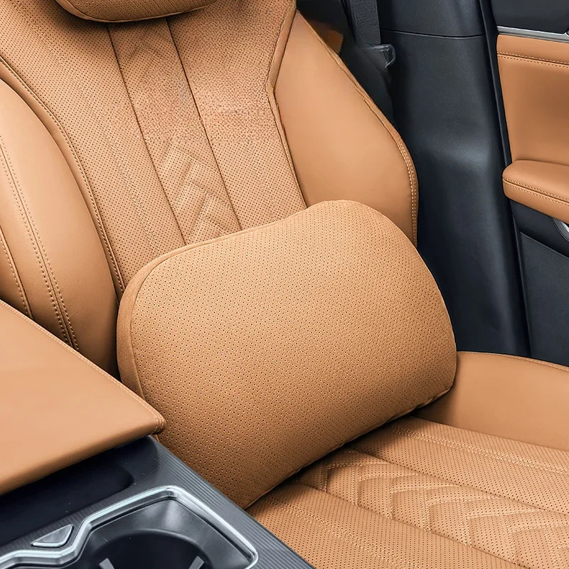 For BYD Song L DMI Car Headrest Waist Pillow Seat Memory Cotton Headrest Four Seasons Universal Car Decoration Refit Accessories