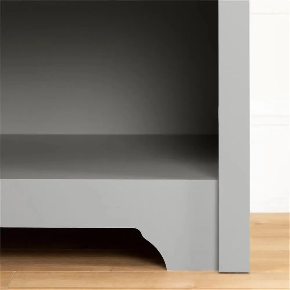 Table de chevet Vito à 1 tiroir, gris doux