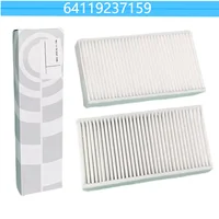 2 uds filtro de cabina aire acondicionado 64119237159 para X3 X4 18d 20i 20d 28i 30d 35d 35i M40i F25 F26 filtro de cabina de coche