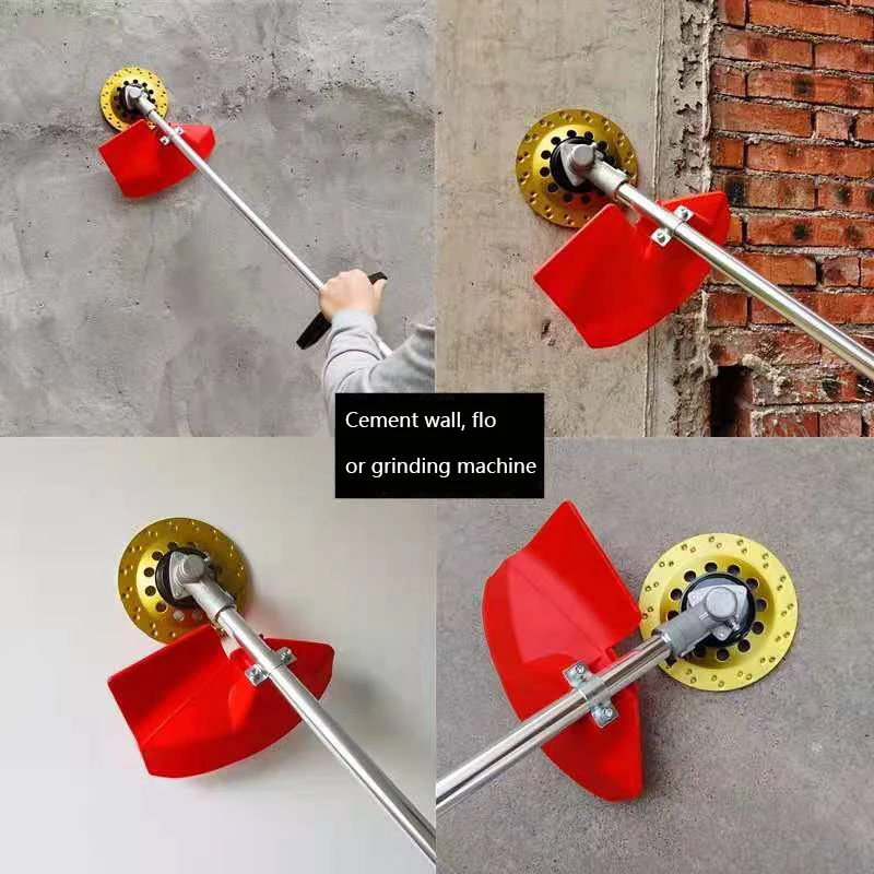 110V 220V electric concrete grinder cement floor smoothing wall ground grinder floor paint paint rough house red brick