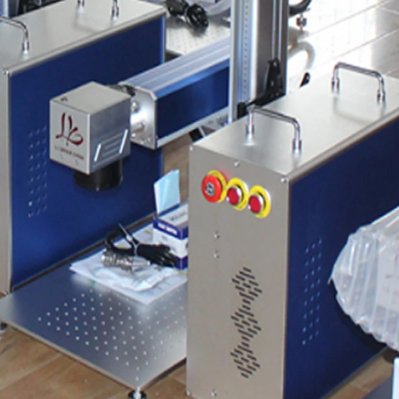 

Disassembled LY Desktop mini Fiber Laser Marking Machine 20W 30W Metal Engraving Machine for PVC Plastic Stainless Steel