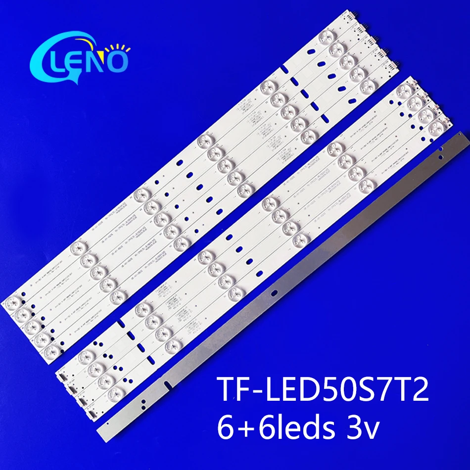 

LED Strip For TF-LED50S7T2 ZDCX50D14R-ZC14F-02 01 ZDCX50D14L-ZC14F-02 LE-5018 ZDCX50D14 303CX500033 LT-50E350 LT-50E560