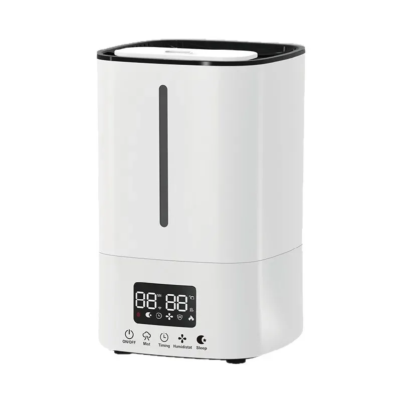 5L Humidifier with Air Purifier Top Fill Water Tank No Leak Cool Mist Humidifier with Filter Humidifier for Dry Skin and Allergi