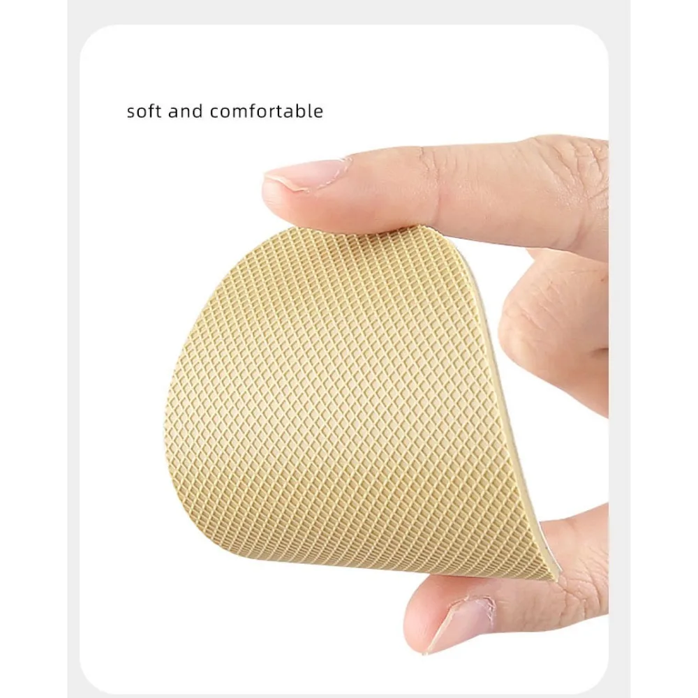 Durable Non-Slip Shoes Mat Stickers Self-Adhesive Wear-Resistant Rubber Shoe Pieces Sole Protector Repair Materials