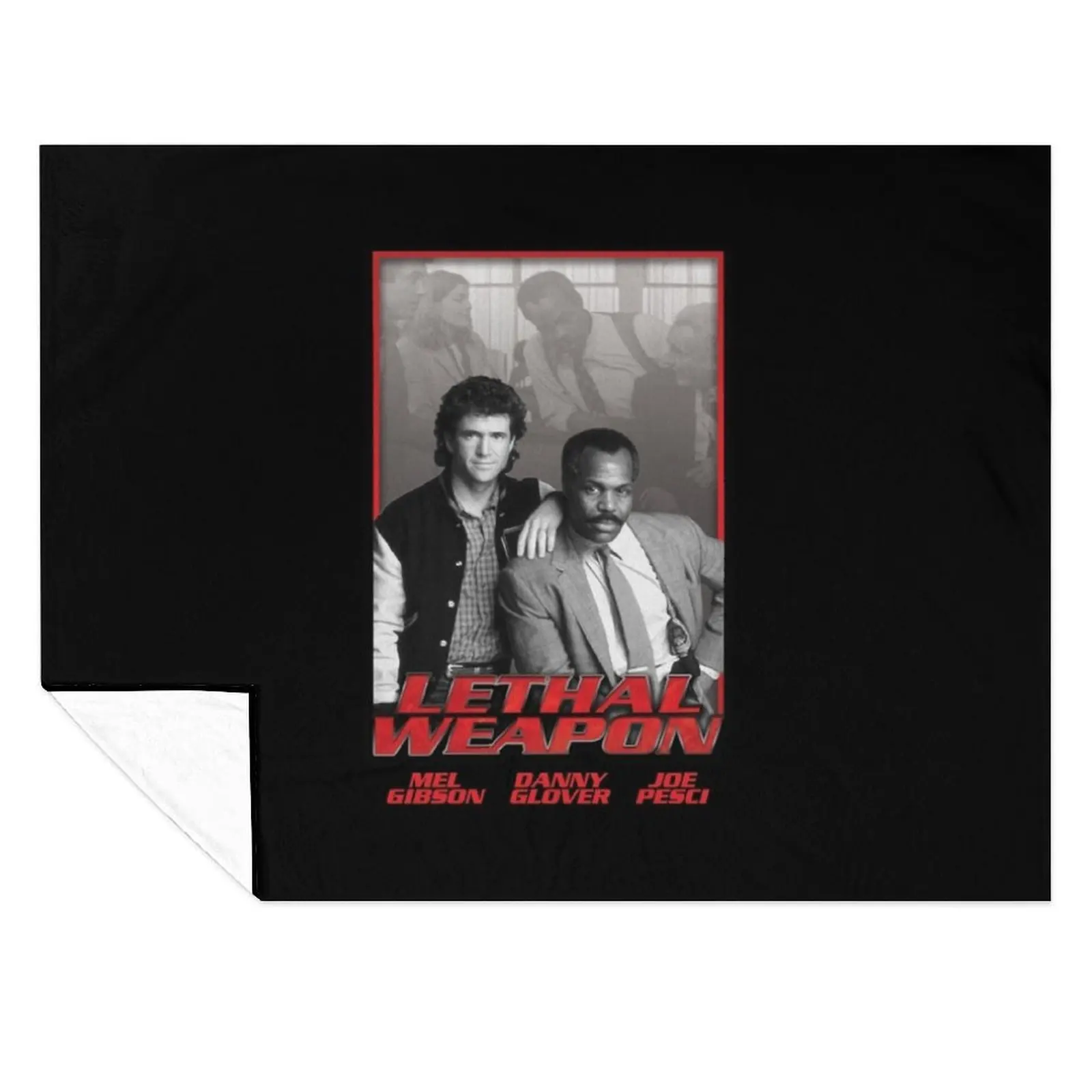 

Action Movie American Police Motivational Lethal Weapons Gifts Movie Fans Throw Blanket manga Sofa Blankets
