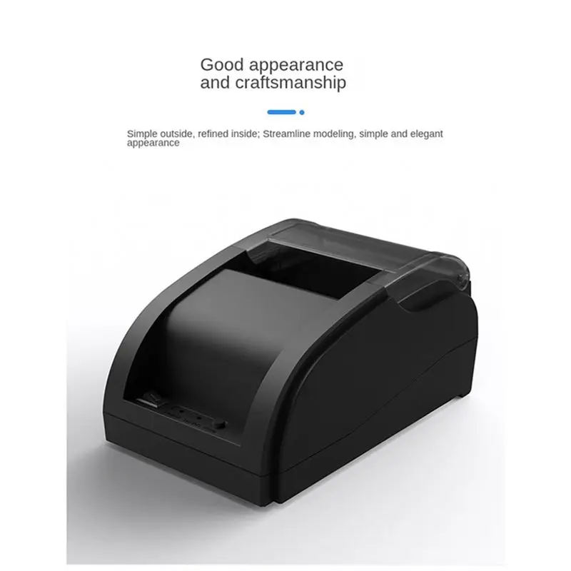 

A69Z Wireless Mini Thermal Printer Portable Voice Bluetooth Receipt Printer Thermal BT 58mm Thermal Receipt Printing EU Plug