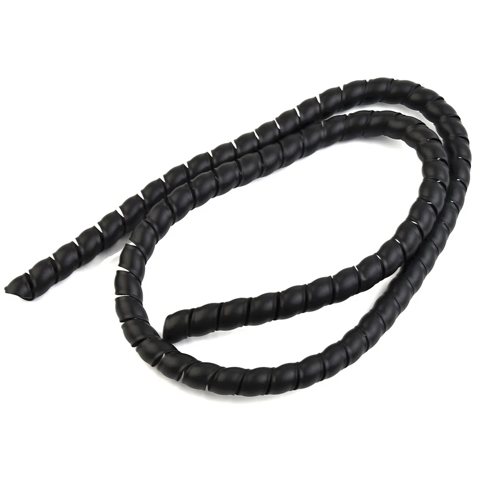 Black Heavy Duty Hose Guard for Automotive Manufacturing Forestry and Agricultural Applications Easy fit Retro fit 1m Length