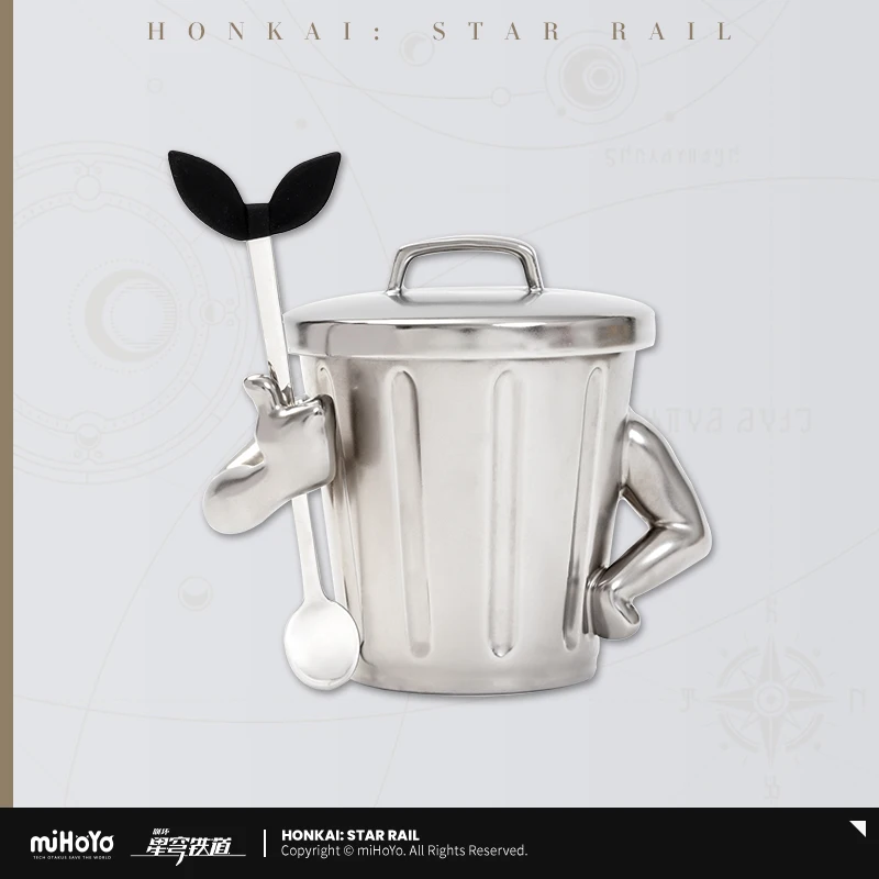 Presale Honkai Star Rail Official Merch miHoYo Original Authentic Lordly Trashcan Theme Series Mug set