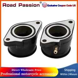 Road Passion Motorcycle Starter Carburetor Interface Intake Outlet Manifold For YAMAHA XT600 XT600Z XT600E TT600 XT TT 600 Z E