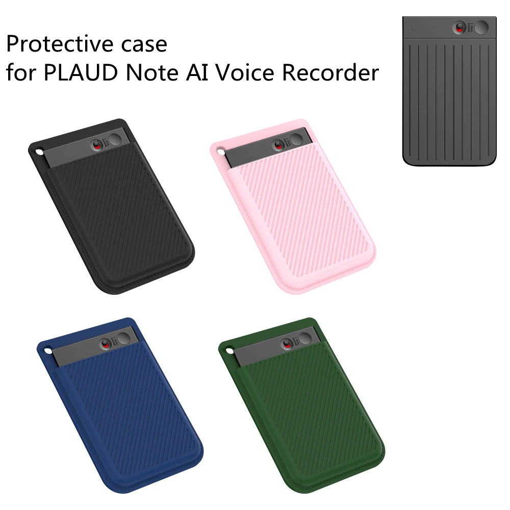 

Silicone Cover Anti-fall Anti-scratching Protective Cover for PLAUD Note AI Voice Recorder